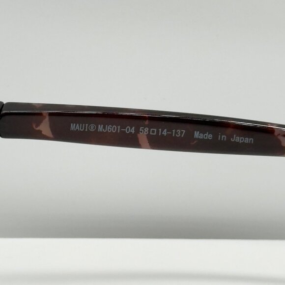 Maui Jim Liquid Sunshine MJ 601 04 Tortoise Frame Maui Rose Polarized Lenses - Picture 4 of 8